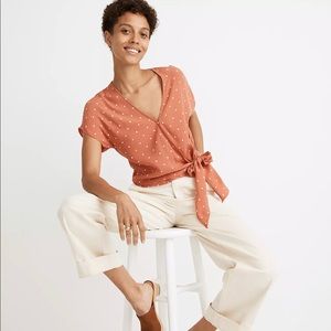 Madewell wrap top